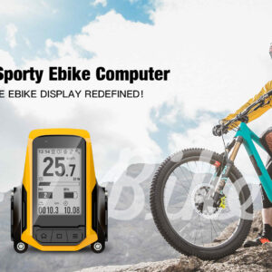 GPS Sporty Ebike Computer